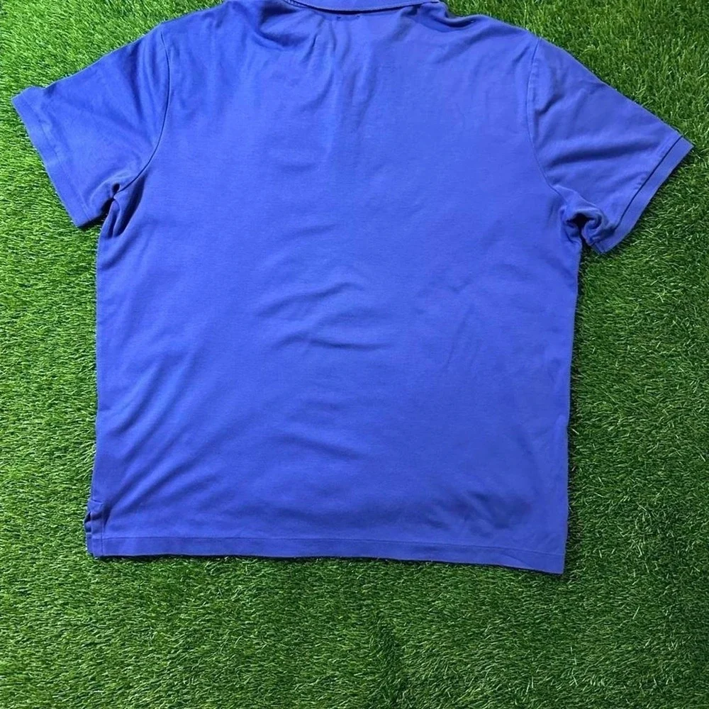 Ralph Lauren blue polo shirt